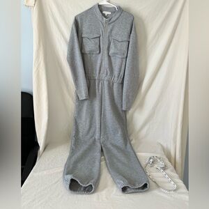 Hyfve Streetcore Grey Jumpsuit Sweatsuit woman’s size large
